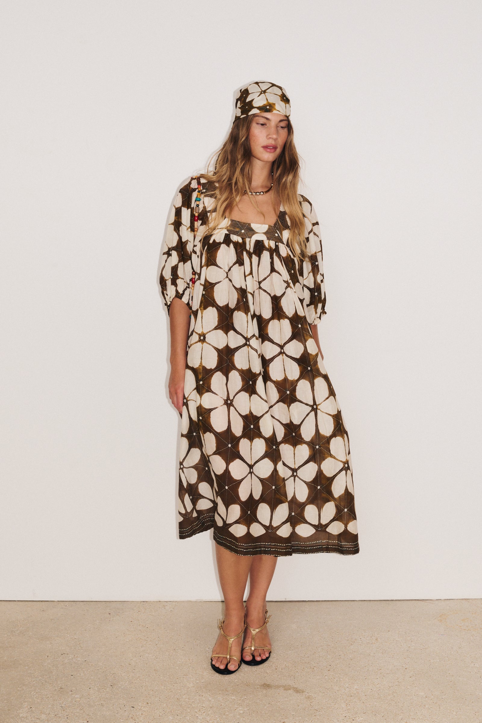 brown dress summer LOTUS - soft and summery silhouette bogo_free_medium Top Lace Bridesmaid Dress Pant Waist Size:32
