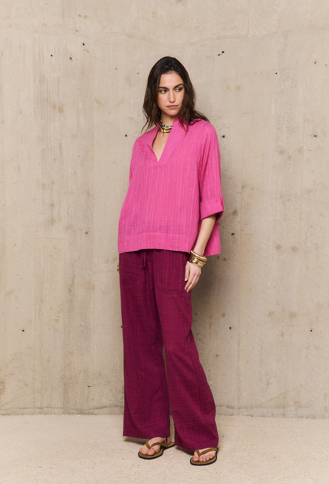 TUNIQUE MANCHE 3/4 CANDICE