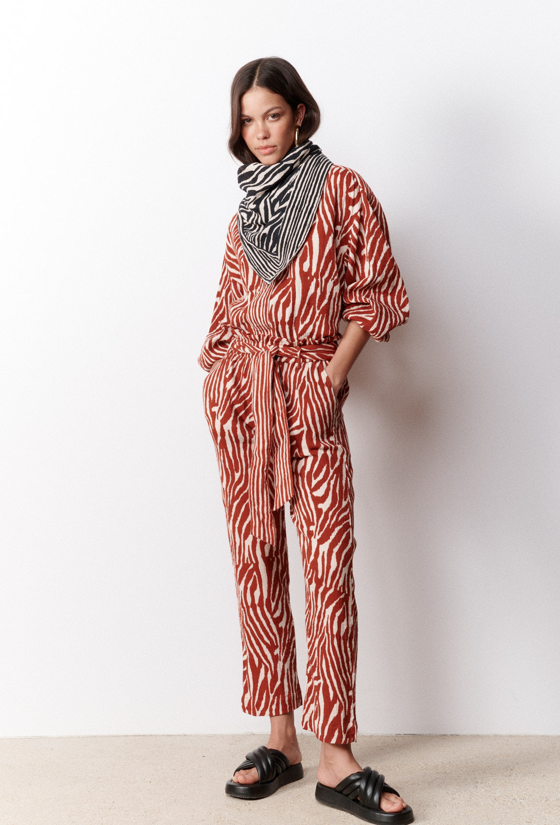 PANTALON DROIT INGRIDA