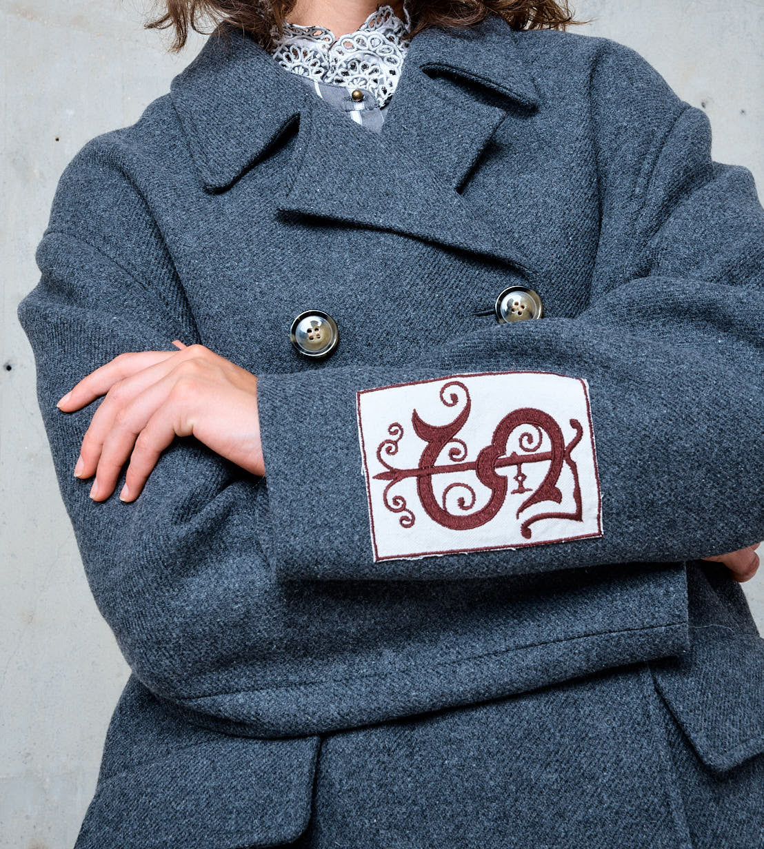 MANTEAU CROISE NICKY