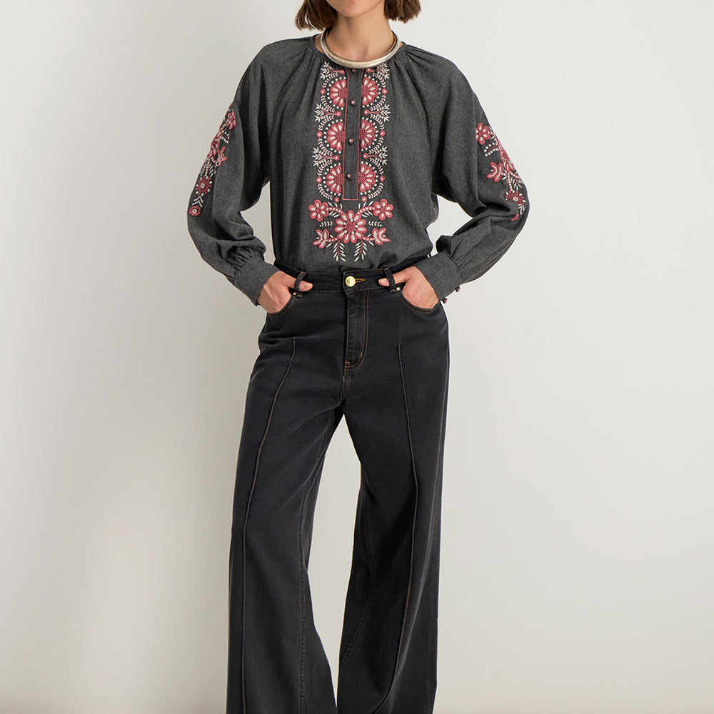 PANTALON FLARE GINEVRA