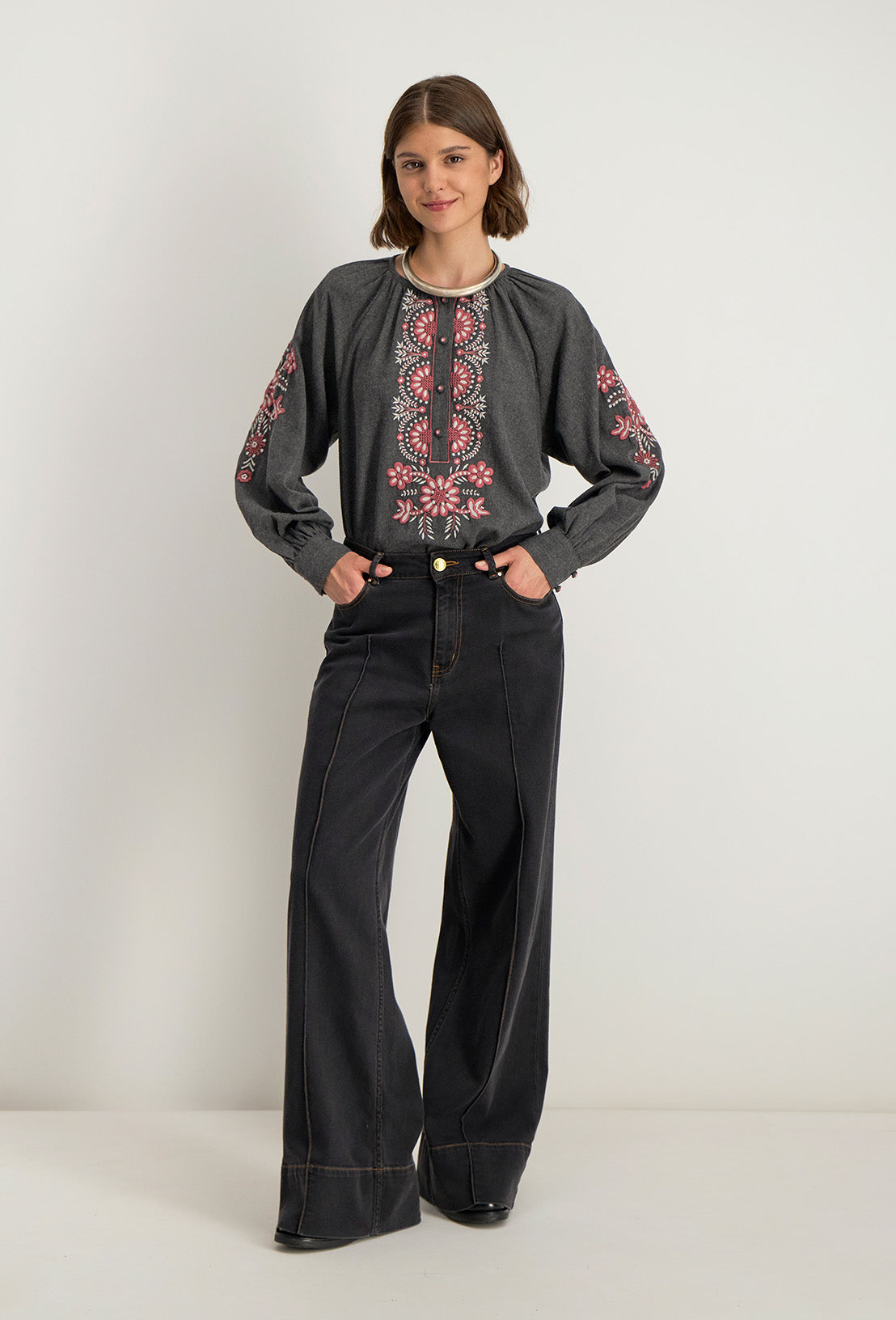 PANTALON FLARE GINEVRA