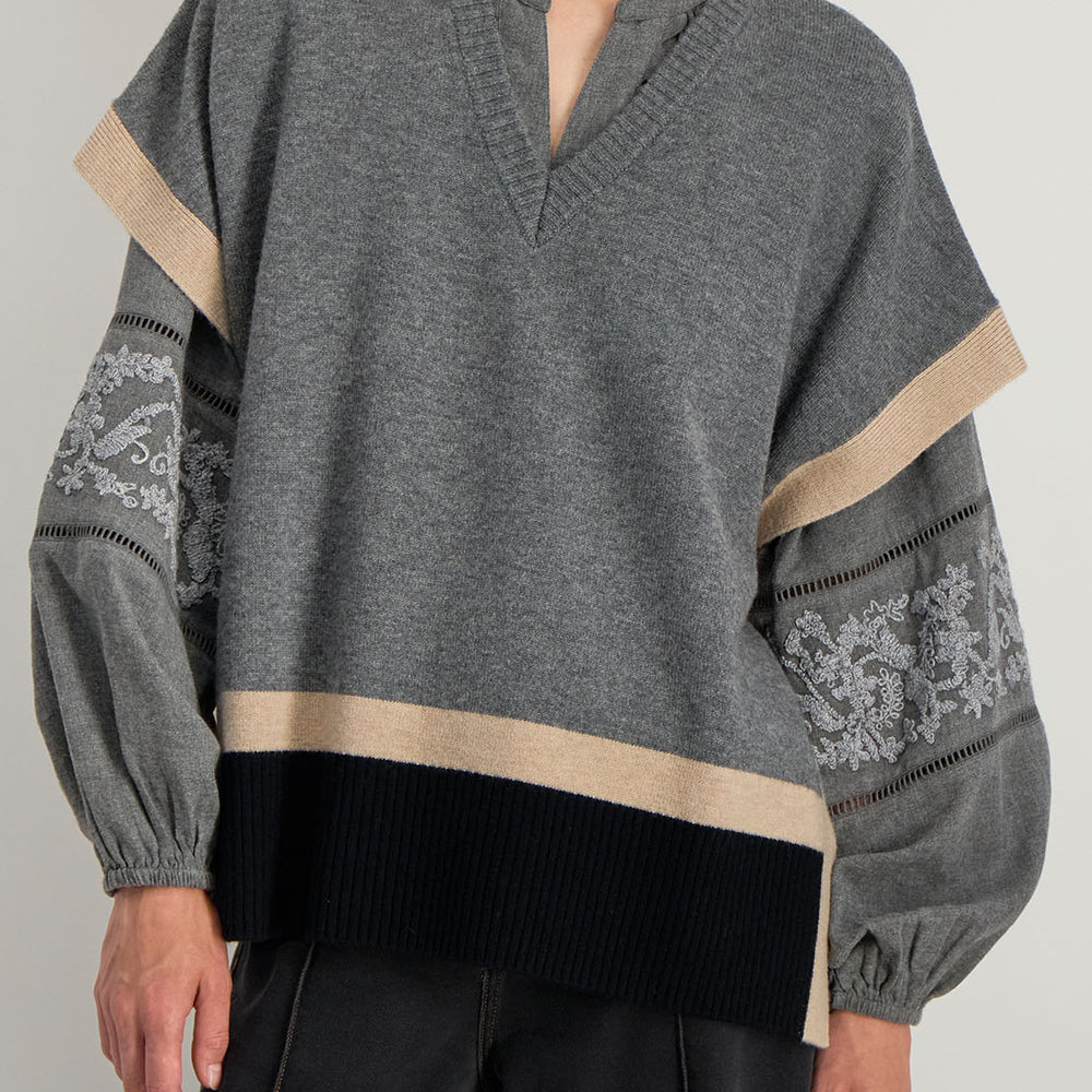 PULL PONCHO VESPER
