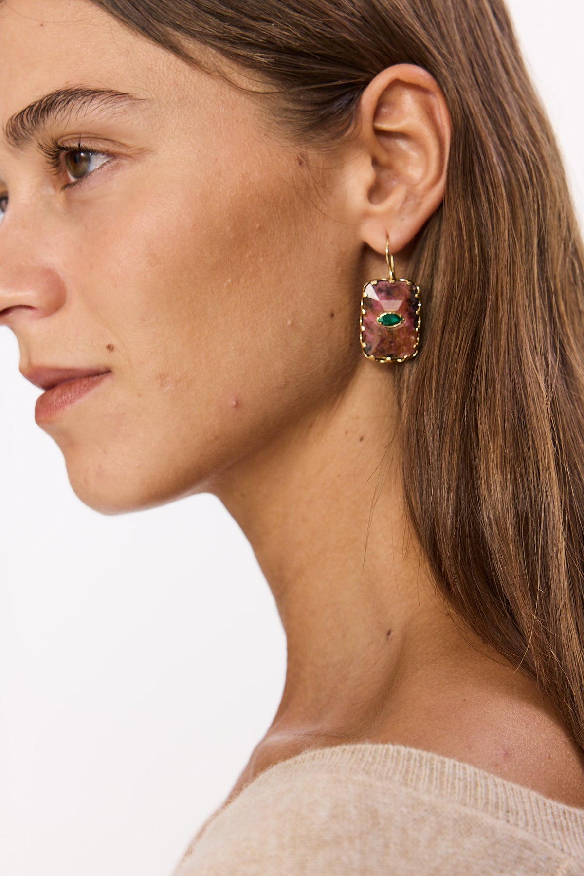 BOUCLE D'OREILLES EVA ROSE