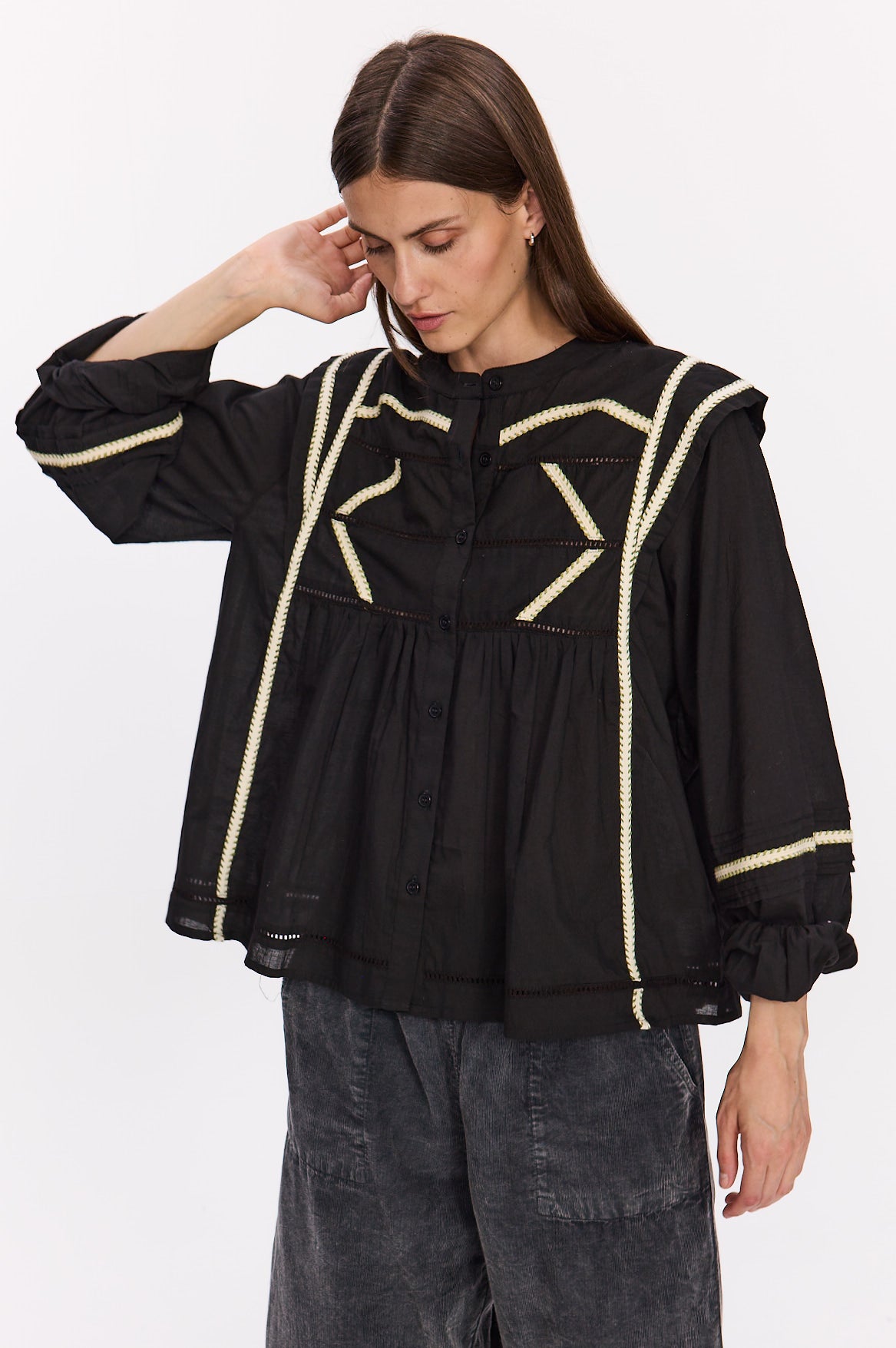 128 . UNIKY LONG SLEEVE SHIRT