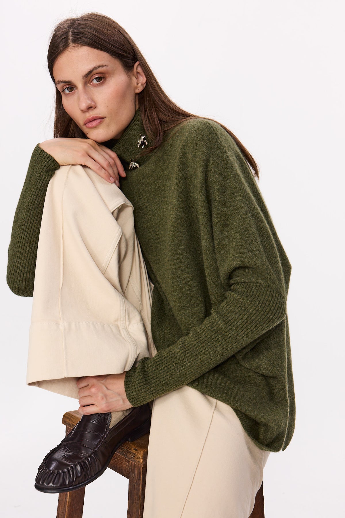 PULL COL ROULÉ