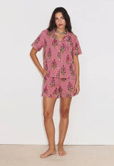PYJAMA SHORT CLEA ROUGE