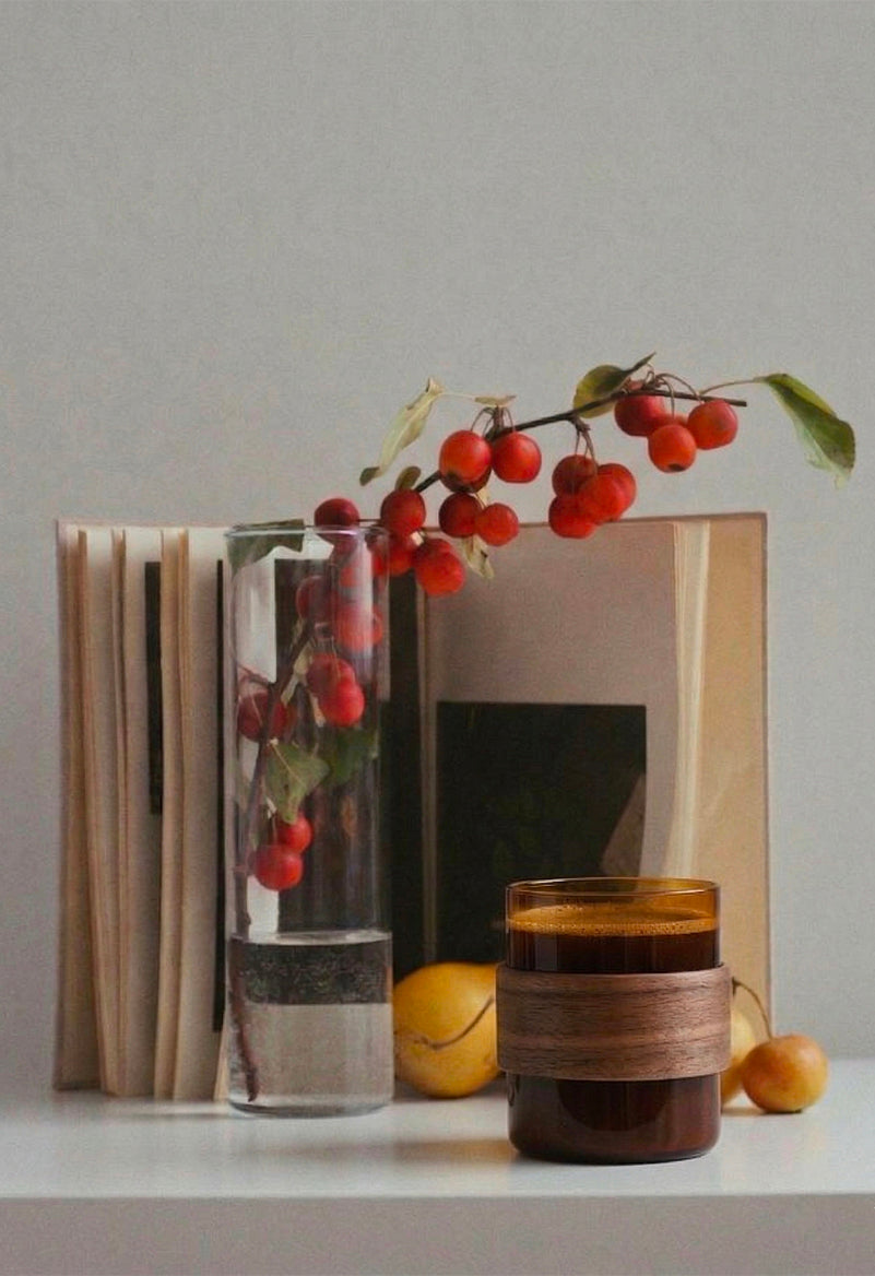 TASSE EN VERRE SOUFFLÉ AVEC MANCHETTE